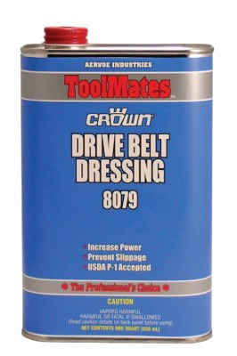 Aervoe Industries Drive Belt Dressings, 1 qt Can, 12/CS, #8079Q