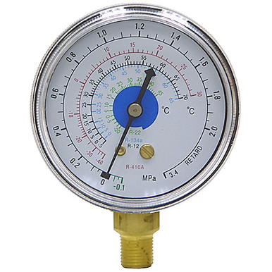 0.1-0-3.4 MPA 2.5 Dry Refrigerant Gauge Winters RGAMPAL-BM