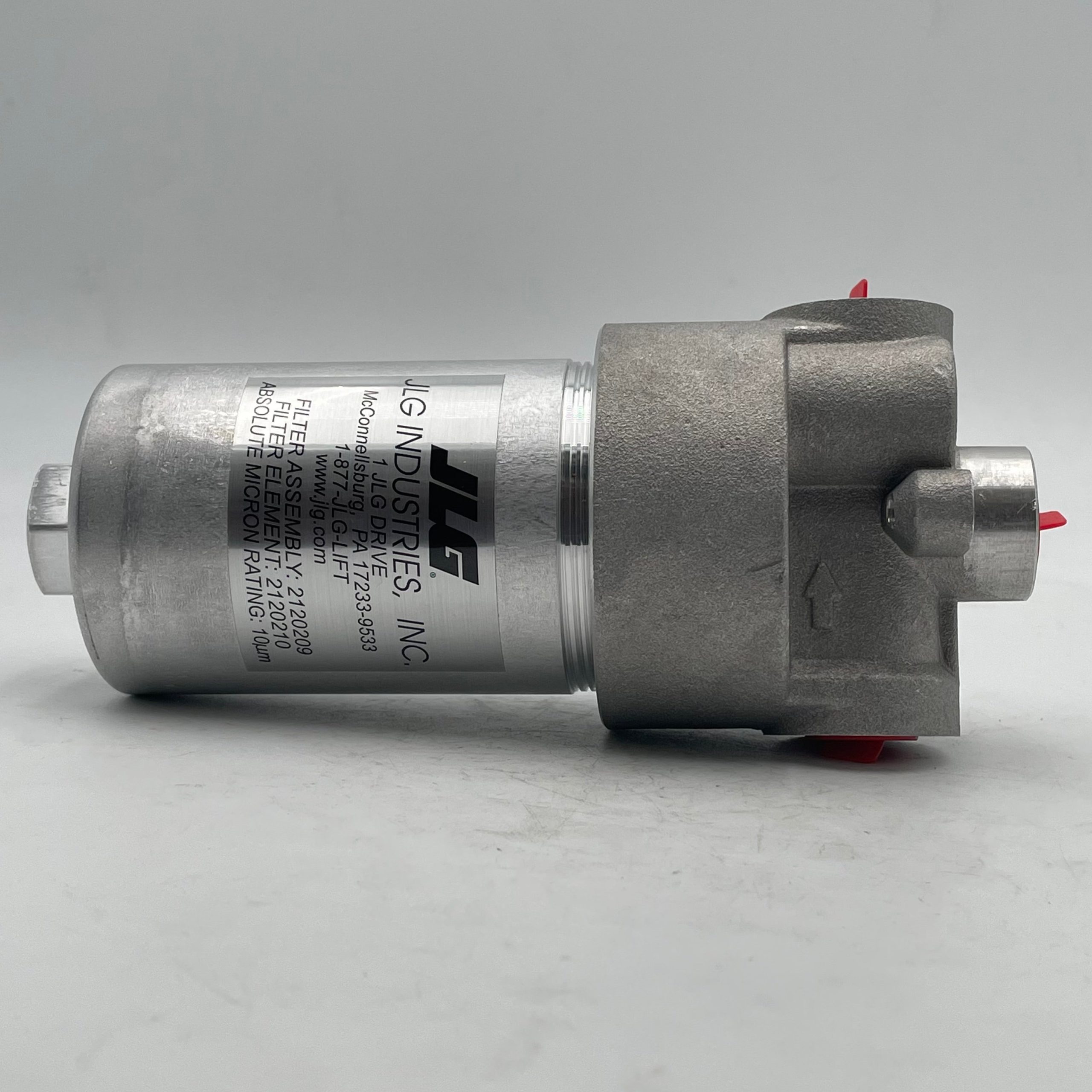 JLG Part # 2120209 – Medium Pressure Filter | Fits JLG 450A Series II / 450AJ Series II / 600AJ HC3 / 800AJ HC3
