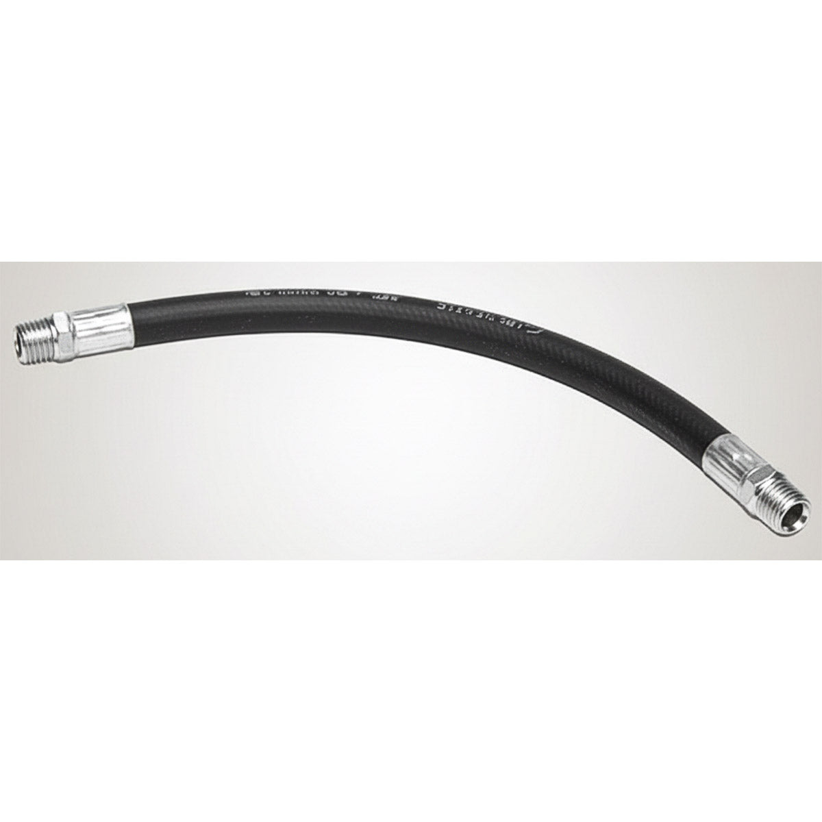 3/8 INCH X 132 INCH 2-WIRE RIGID END HYDRAULIC HOSE ASSEMBLY