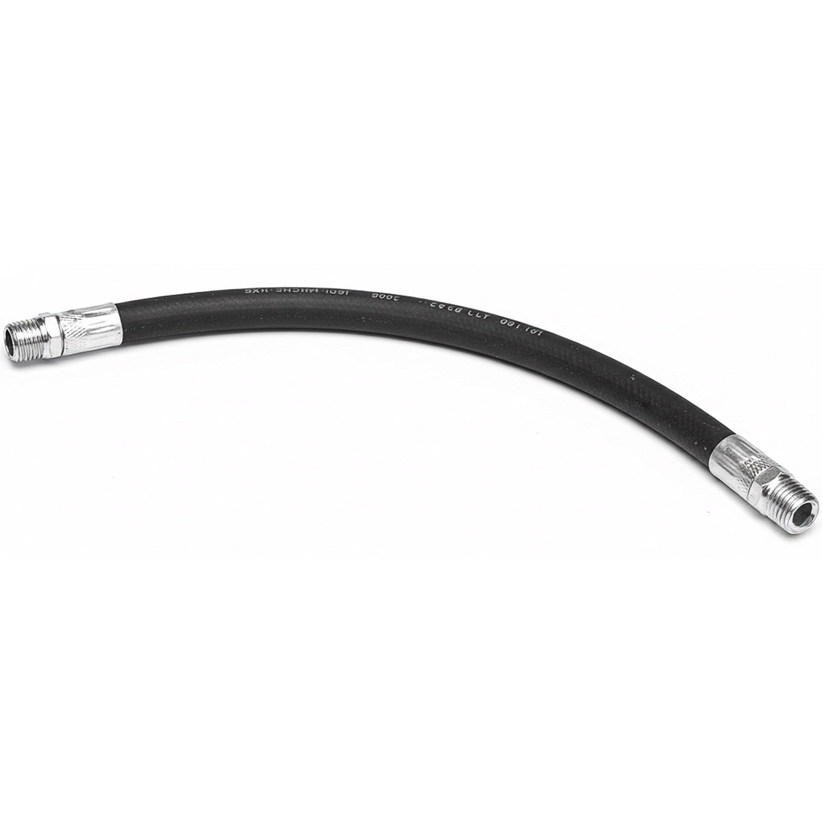 1/2 INCH X 36 INCH 2-WIRE RIGID END HYDRAULIC HOSE ASSEMBLY