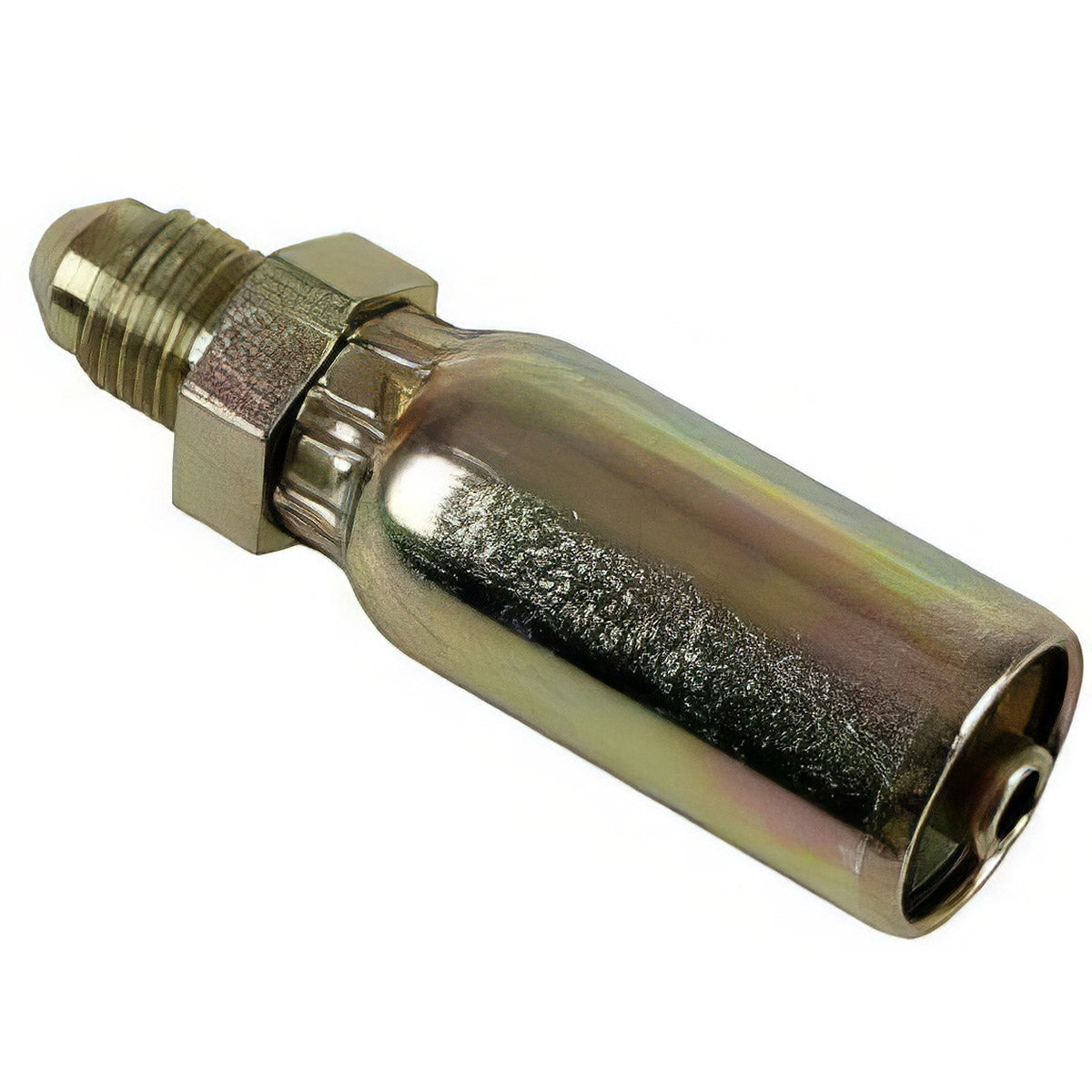 1/4 INCH HOSE X 7/16 INCH - 20 JIC MALE STRAIGHT RIGID