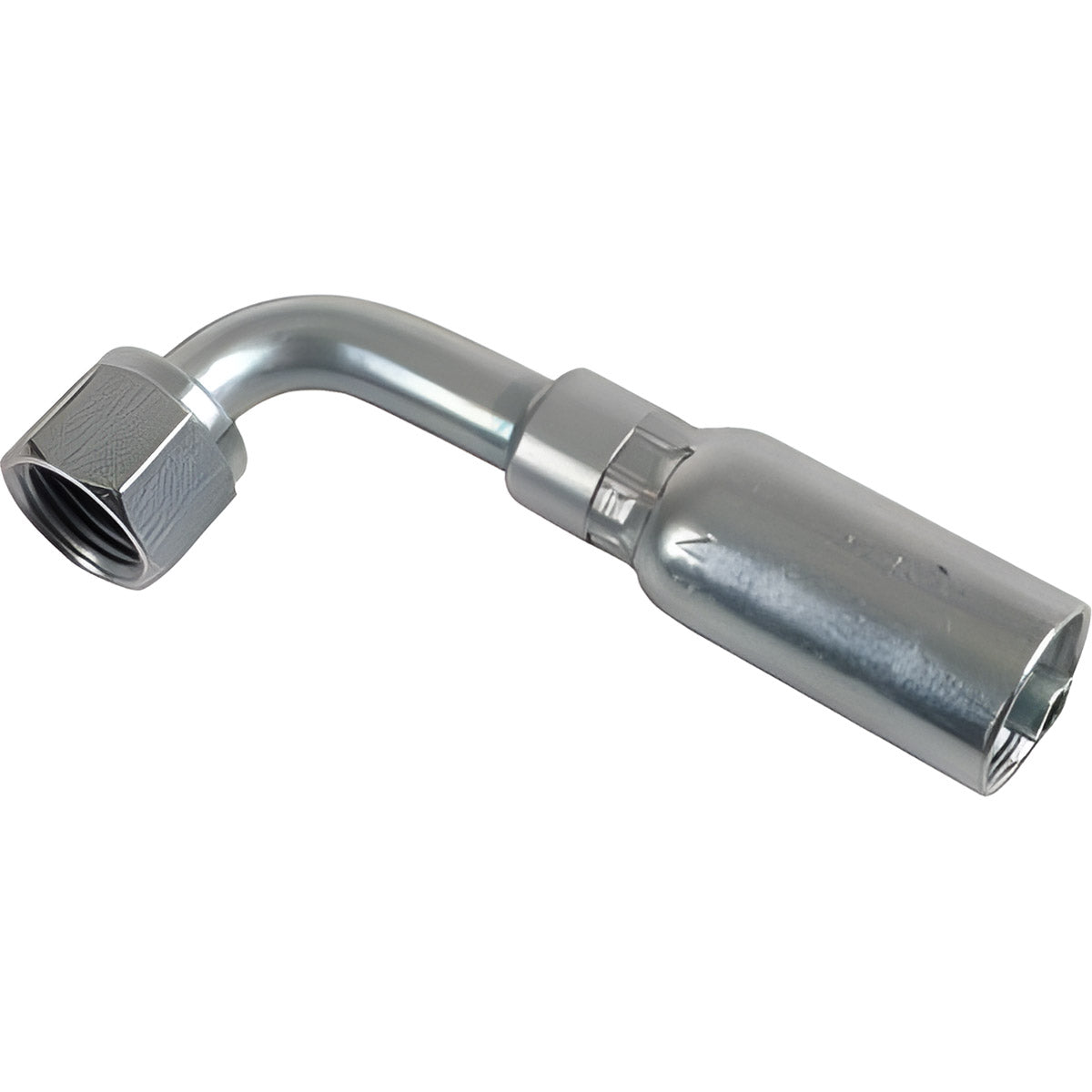 1/4 INCH HOSE X 9/16 INCH - 18 ORFS FEMALE ELBOW - 90 SWIVEL