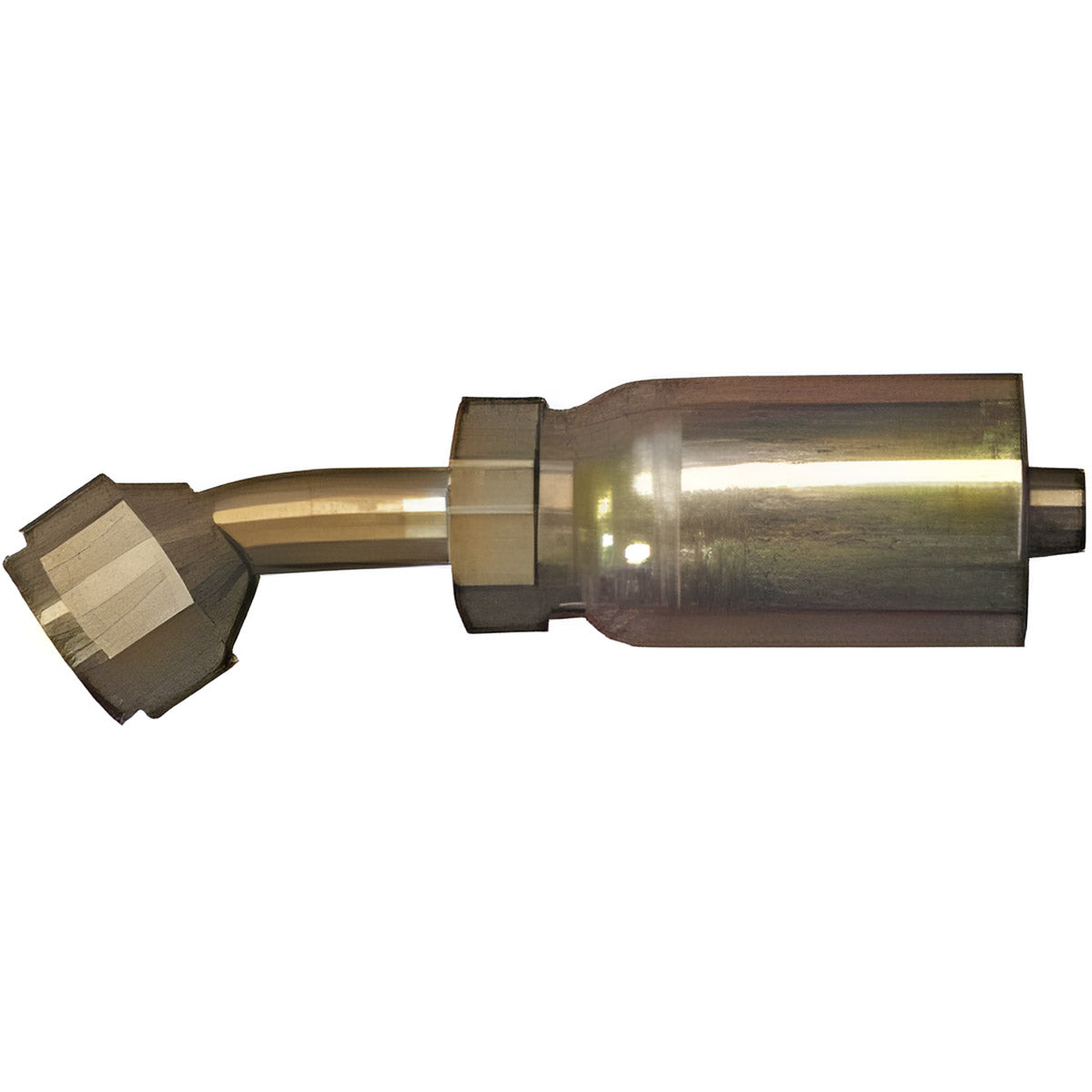 1/4 INCH HOSE X 9/16 INCH - 18 JIC FEMALE ELBOW - 45 SWIVEL