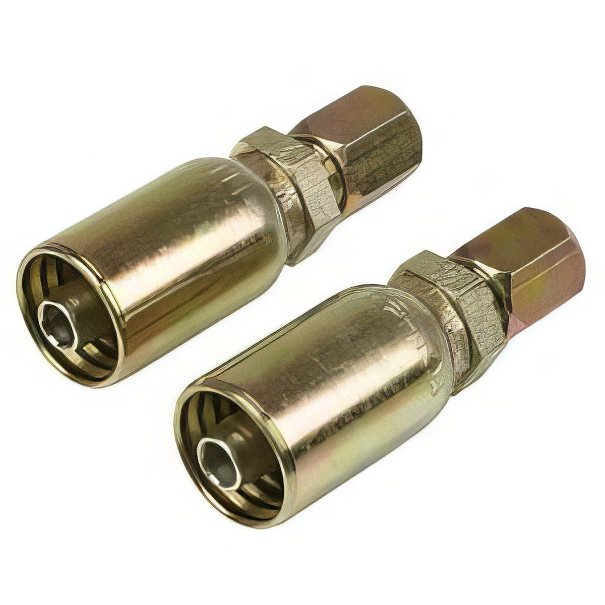 3/8 INCH HOSE X 9/16 INCH - 18 FERULOK FLARELESS MALE STRAIGHT RIGID
