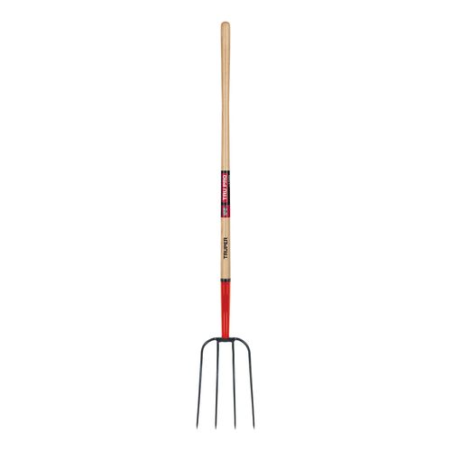 Truper Manure Fork, 4 Tine, 48 In. Handle