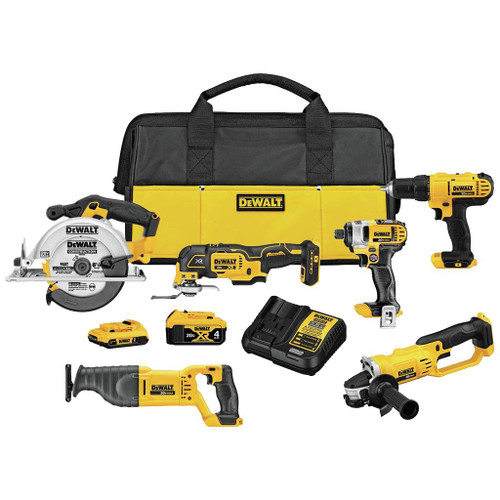 DeWalt 20V 6-Tool Combo Kit