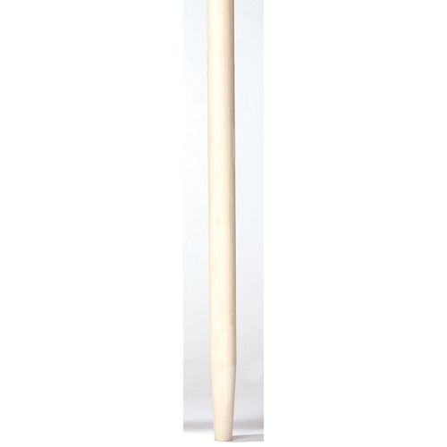 Tapered Wood Handle For Push Brooms - Brushes 60" x 1 1/8" Diameter