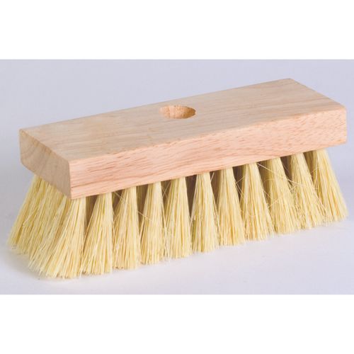 Roof Brush 7" White Tampico 2" Trim 1 Tapered Hole