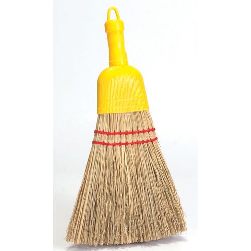 Whisk Broom Corn and Grass Mix 11" Overall Length
