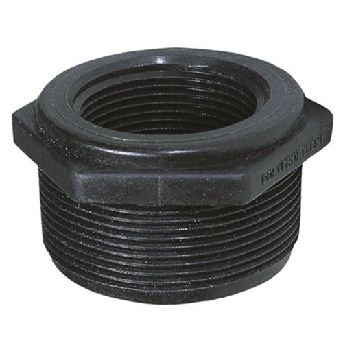 1-1/4" x 3/4" Polypropylene Fitting Reducing Bushing