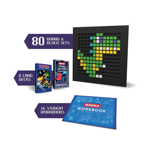 Bloxels Video Game District Bundle, 1500 Student Accounts