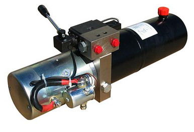 Maxim Double Acting Power Unit 1.3 GPM, 3 QT. Poly, 2500 PSI Solenoid Operated