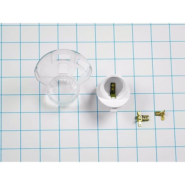 Whirlpool Replacement Light Socket For Refrigerator, Part# 4387478