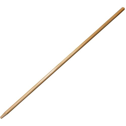 Push Broom Handle Hardwood Tapered 54" Length 1 1/8" Diameter
