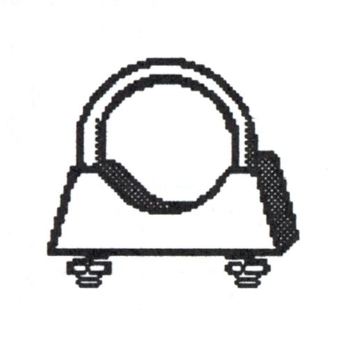 StanleyCL-212 Universal Muffler Clamp 2 1/2"