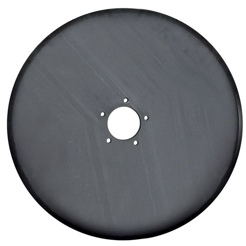 28" x 7.5 mm 4" CH, 5-1/2" BCD, Plain Flat Coulter Blade