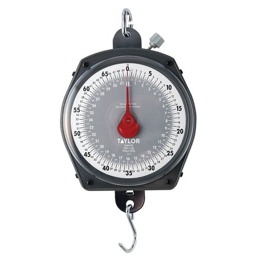 Taylor Hanging Scale 70 lb. Capacity with Hooks
