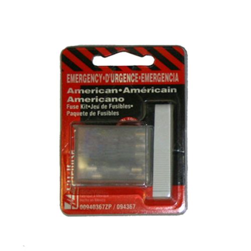 Emergency Auto Fuse Kit, American Cars, 6 Fuses