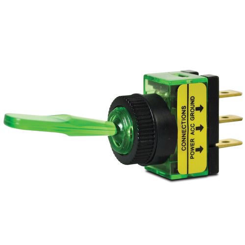 20 Amp Green Glow Toggle Switch