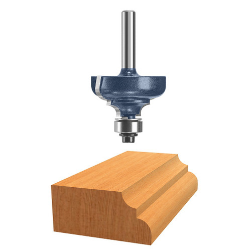 Bosch Carbide-Tipped Cove & Bead Router Bit, 1-3/8" x 11/16"