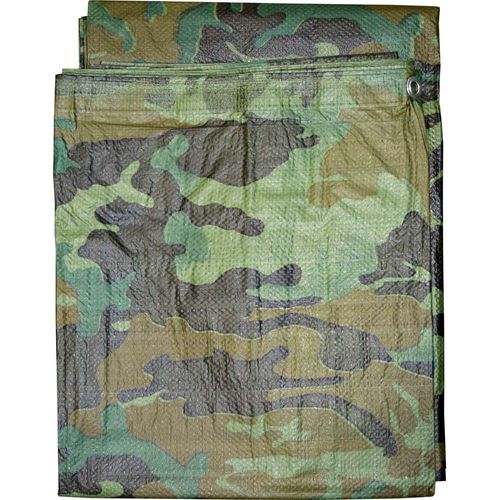 Camouflage Poly Tarp 8 Ft. x 10 Ft.