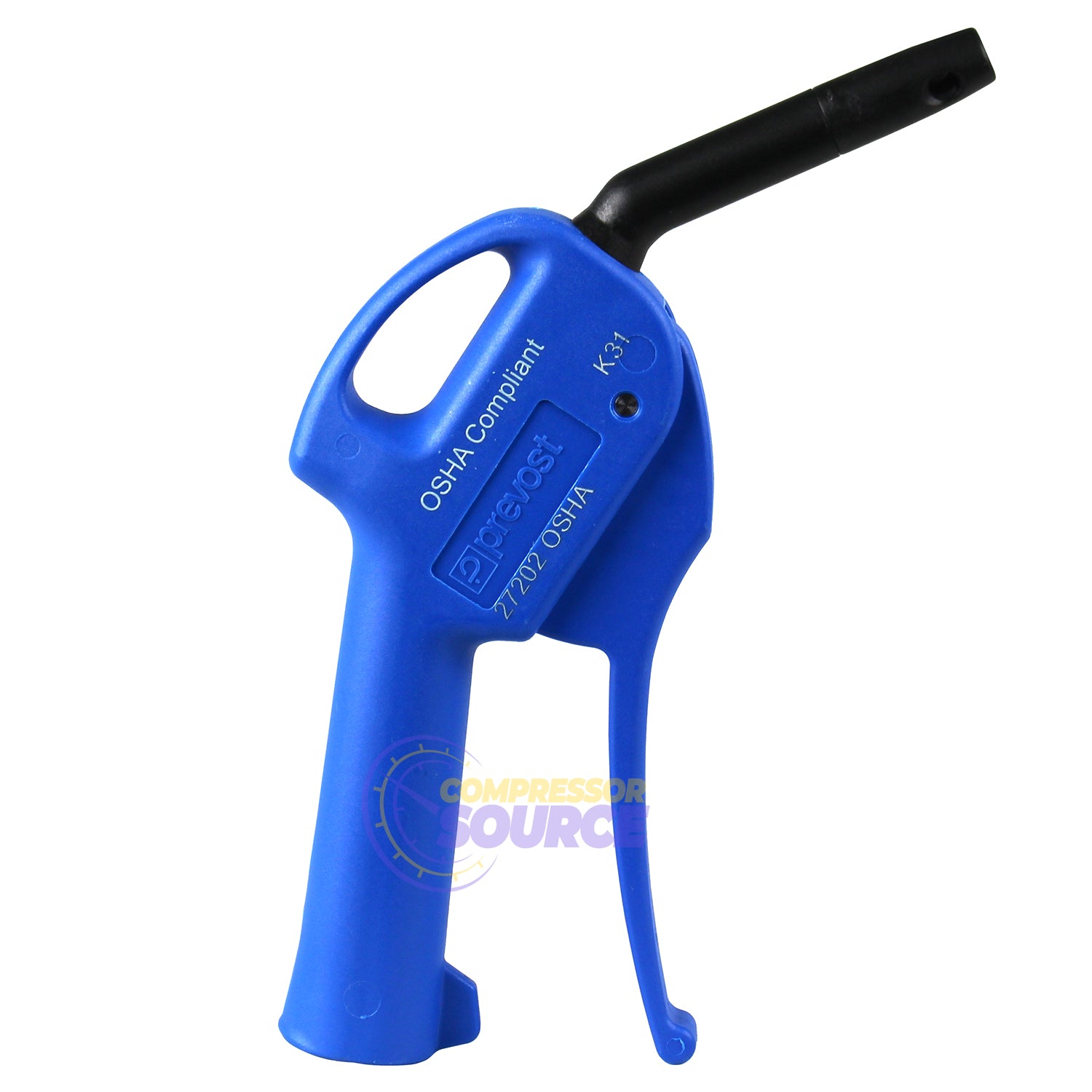 Prevost 1/4" NPT High Flow Blow Gun OSHA Compliant 27202OSH