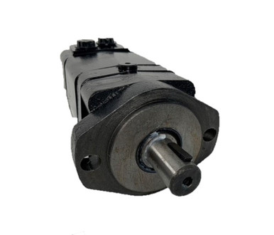 BMSY Hydraulic Motor, 7.63 CID, 2-Bolt, 1 in Woodruff Shaft, SAE 10 ports