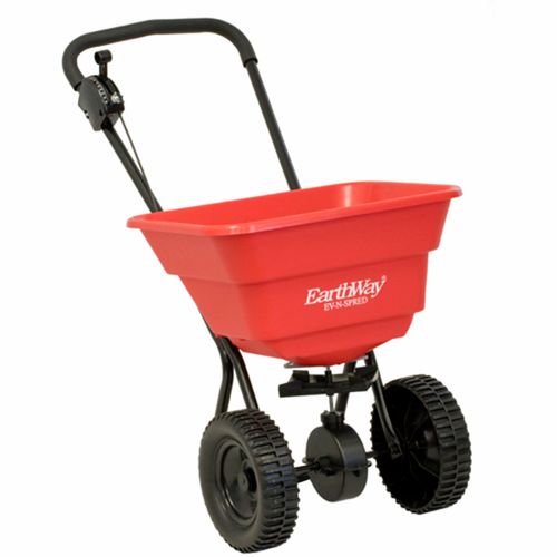 EarthWay Deluxe Push Broadcast Spreader, 80 Lb. Capacity