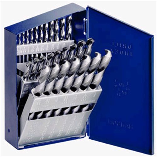 Drill Bit Set 21 Piece High Speed Steel