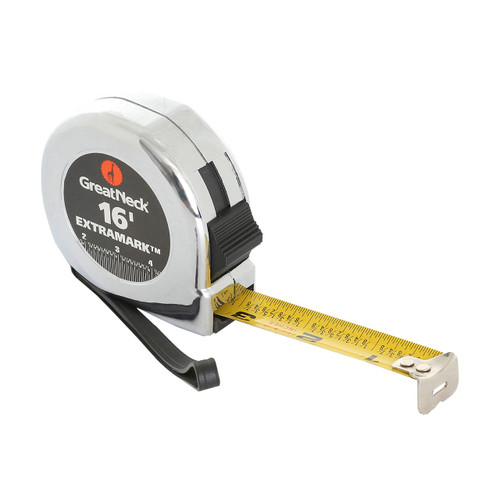 Great Neck ExtraMark Power Tape Rule, 16'