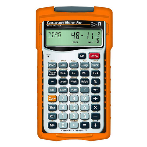 Calculated Industries Construction Master Pro Calculator