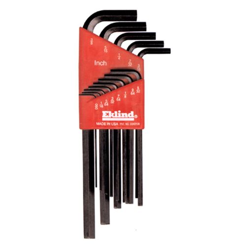 Eklind 7 PC. Hex Key Wrench Set - Short Arm - Standard