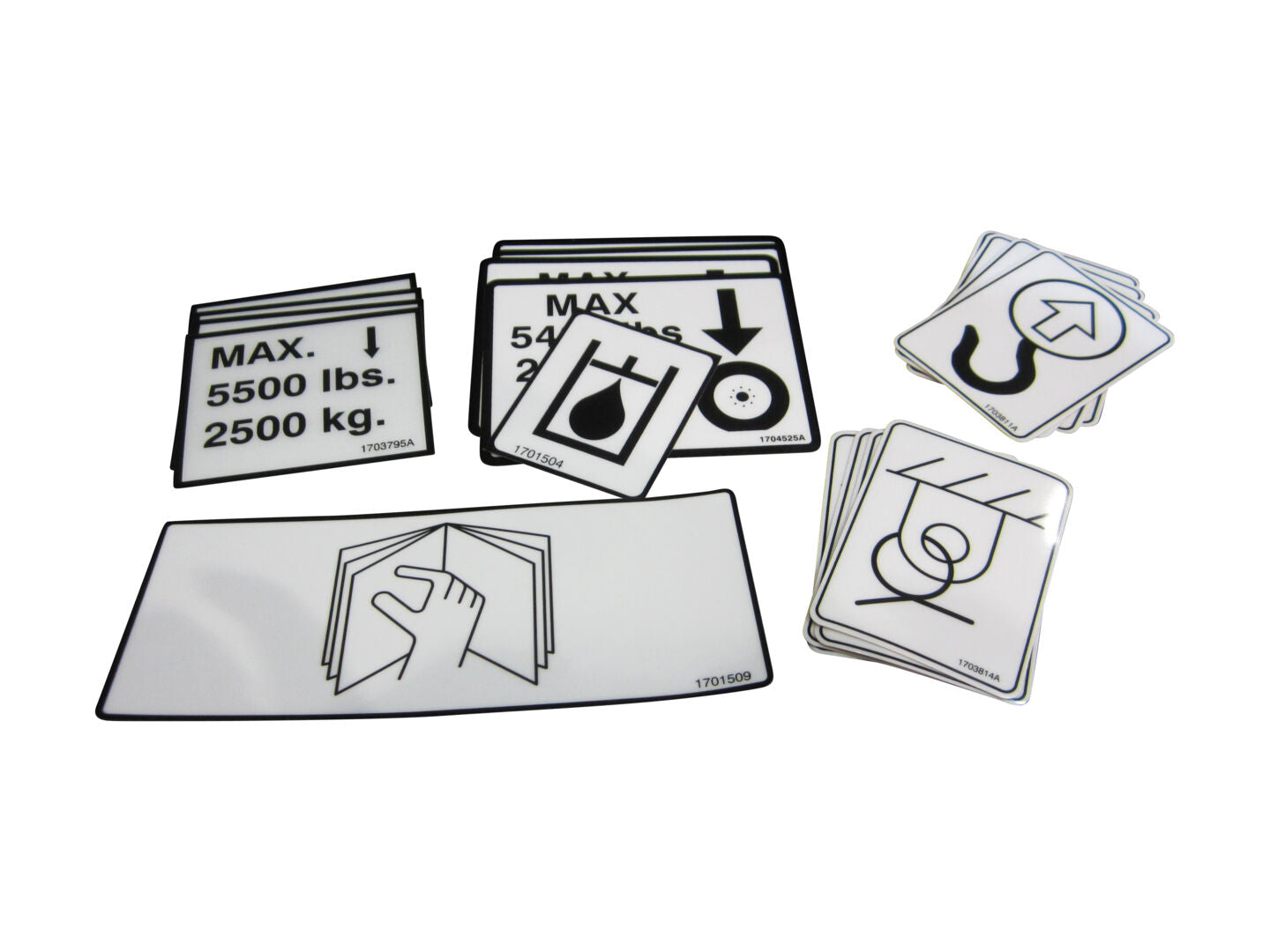 JLG Part # 2902077 – Decal Kit
