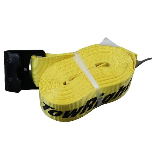 Towright Winch Strap, 3 In. x 27 Ft., 4,335 Lb. Capacity