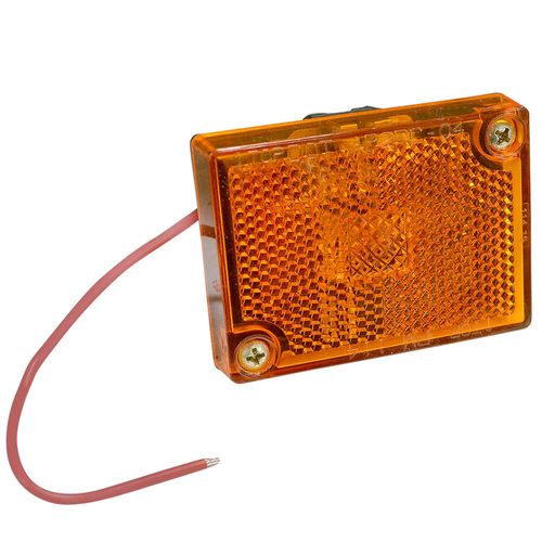 Amber Side Marker Light, Stud Mount