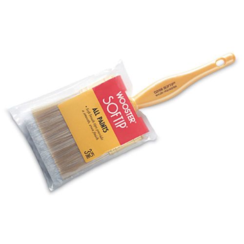 Wooster Q3108-3 Softip Chisel Trim/Wall Paint Brush 3"