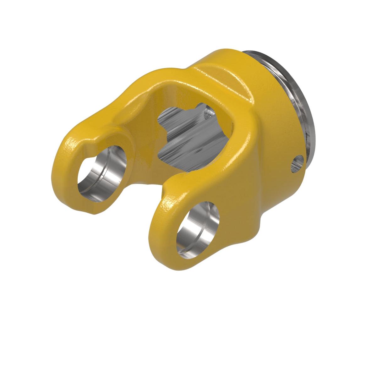 Weasler 700-7661 Outer Profile Yoke - Star Shape, Walterscheid 2500 Series