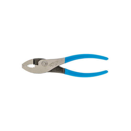 Channellock Slip Joint Pliers w/Wire Cutting Shear, 8"