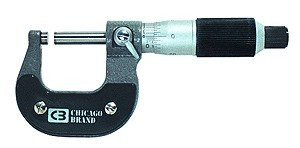 Chicago Brand Outside Micrometer, 2-3"