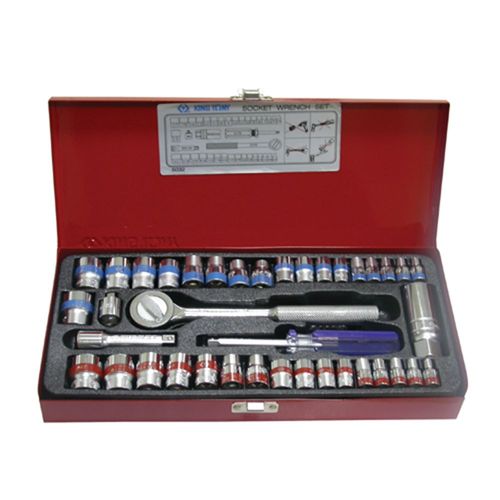 SOCKET SET 40 PC 1/4 AND 3/8 METRIC AND SAE