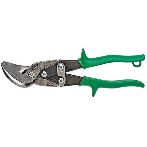 Wiss Metalmaster Offset Snips, 1-1/4", Straight/Right