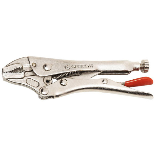 Crescent Locking Pliers Curved Jaw w/Wire Cutter, 10"