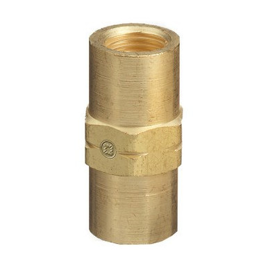 Western Enterprises Inert Arc Hose Couplers, 3,000 psig, Brass, 1/4 in NPT, 10/BX, #AW431B