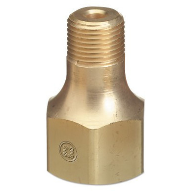 Western Enterprises Male NPT Outlet Adapters for Manifold Pipelines, Argon/Helium/Nitrogen, 1/4 in, 1 EA, #B70