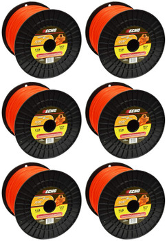 Echo Genuine Cross-Fire 5 Lb Spool .095" Diameter Trimmer Line 316095053-6PK