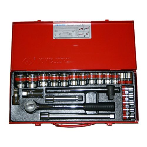 King Tony 02518SR 1/4" Drive 18 Piece SAE Socket Wrench Set