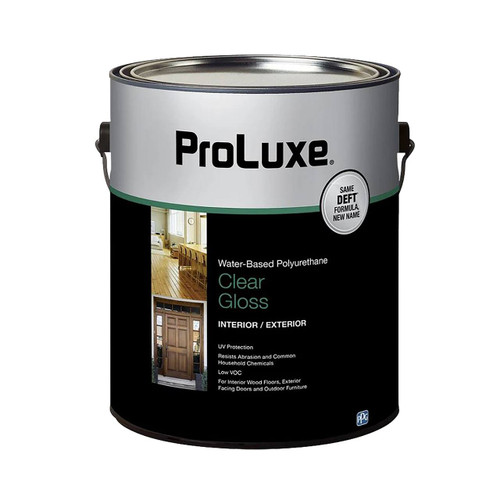 ProLuxe Water-based Polyurethane, Gallon, Clear Satin