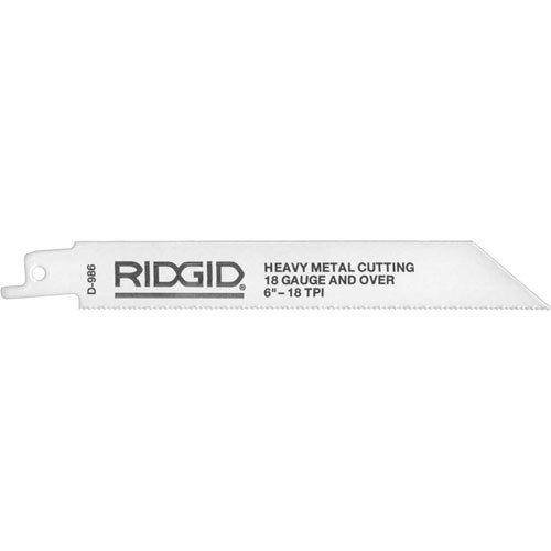 Ridgid 47087 D990 6TX12-Inch Reciprocating Saw Blade, 5-Pack