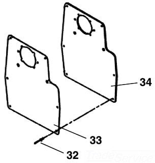 Ridgid 27083 Decal, Control Panel